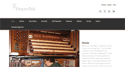 Desktop Screenshot of organtek.com